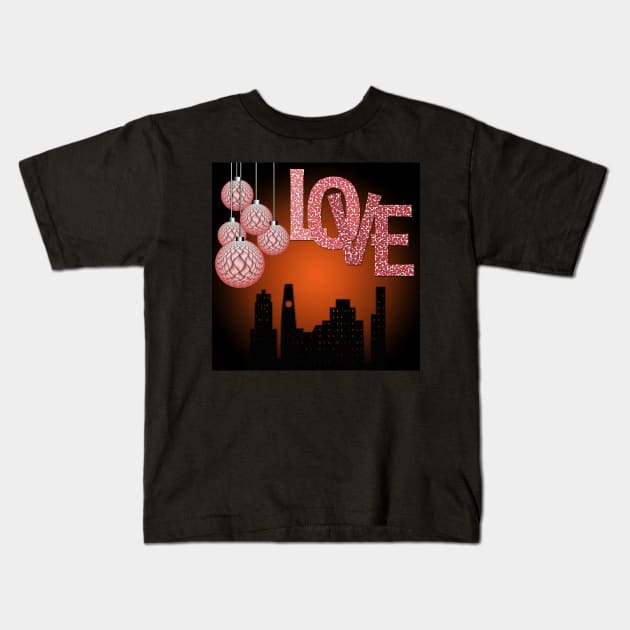 Valentine's day Kids T-Shirt by ikshvaku